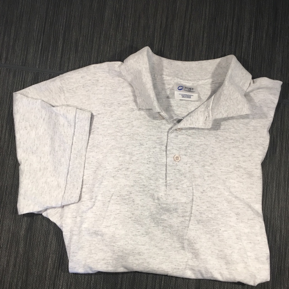 SALE 💣Light Gray Men’s Polo - Small